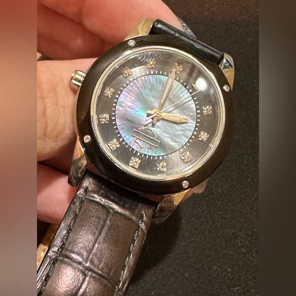 Harley Davidson Women’s Mother of Pearl Diamond Watch - Picture 9 of 15